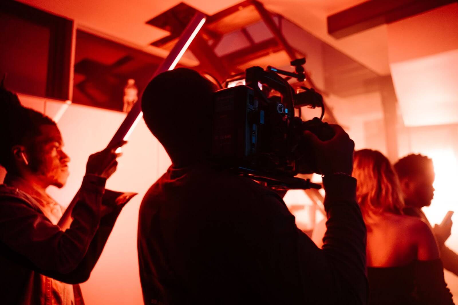 Image of a video shoot